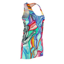 Load image into Gallery viewer, Women's Cut &amp; Sew Racerback Dress (AOP)