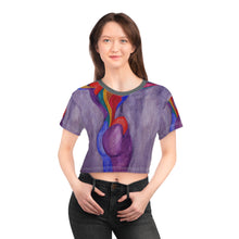 Load image into Gallery viewer, Crop Tee (AOP)