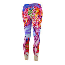 Load image into Gallery viewer, Women's Cut &amp; Sew Casual Leggings (AOP)