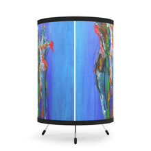 Load image into Gallery viewer, Tripod Lamp with High-Res Printed Shade, US\CA plug