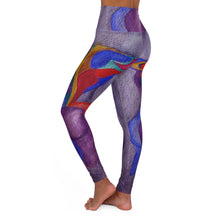 Load image into Gallery viewer, High Waisted Yoga Leggings (AOP)
