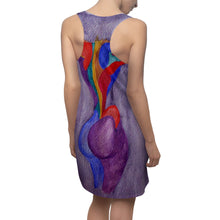 Load image into Gallery viewer, Women's Cut &amp; Sew Racerback Dress (AOP)