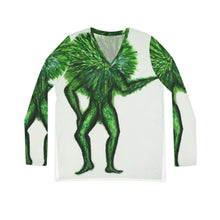 Load image into Gallery viewer, Women's Long Sleeve V-neck Shirt (AOP)