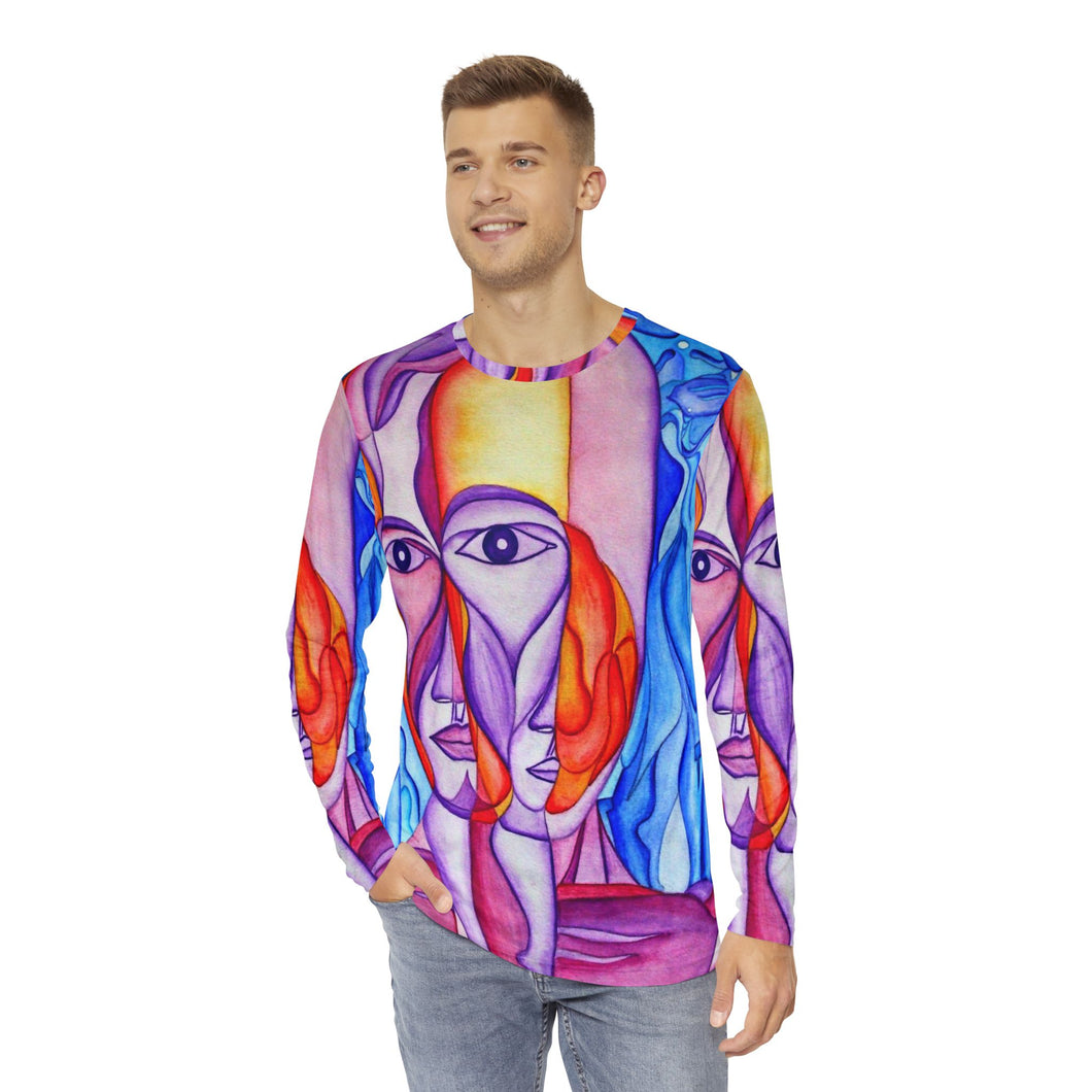 Men's Long Sleeve Shirt (AOP)