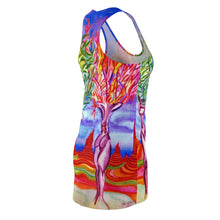 Load image into Gallery viewer, Women's Cut &amp; Sew Racerback Dress (AOP)