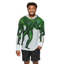 Load image into Gallery viewer, Men&#39;s Sports Warmup Hoodie - Vibrant Green Artistic Design