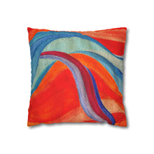 Load image into Gallery viewer, Spun Polyester Square Pillow Case