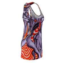 Load image into Gallery viewer, Women's Cut &amp; Sew Racerback Dress (AOP)