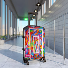 Load image into Gallery viewer, Colorful Abstract Art Suitcase - Stylish Travel Luggage for Creative Souls
