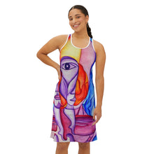 Load image into Gallery viewer, Women's Racerback Dress (AOP)