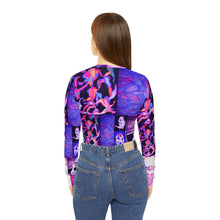 Load image into Gallery viewer, Women's Long Sleeve V-neck Shirt (AOP)