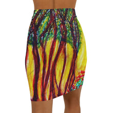 Load image into Gallery viewer, Women's Mid-Waist Pencil Skirt (AOP)