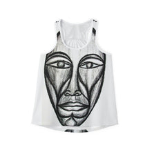 Load image into Gallery viewer, Artistic Women&#39;s Tank Top - Bold Graphic Design