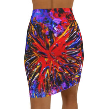 Load image into Gallery viewer, Women's Mid-Waist Pencil Skirt (AOP)