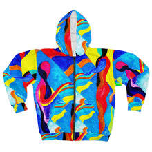Load image into Gallery viewer, Unisex Zip Hoodie (AOP)