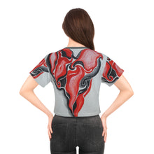 Load image into Gallery viewer, Crop Tee (AOP)