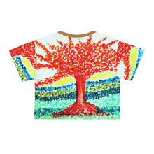 Load image into Gallery viewer, Crop Tee (AOP)