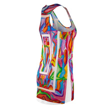 Load image into Gallery viewer, Women's Cut &amp; Sew Racerback Dress (AOP)