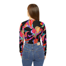 Load image into Gallery viewer, Women's Long Sleeve V-neck Shirt (AOP)