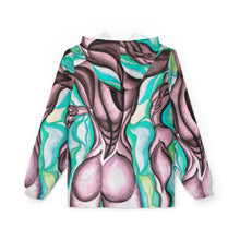 Load image into Gallery viewer, Colorful Abstract Windbreaker Jacket - Unique Art Design