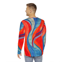 Load image into Gallery viewer, Men&#39;s Long Sleeve Shirt (AOP)