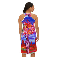 Load image into Gallery viewer, Women's Racerback Dress (AOP)
