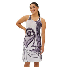 Load image into Gallery viewer, Women's Racerback Dress (AOP)