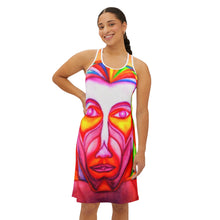 Load image into Gallery viewer, Women's Racerback Dress (AOP)