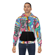 Load image into Gallery viewer, Unisex Zip Hoodie (AOP)