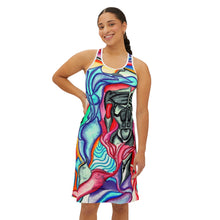 Load image into Gallery viewer, Women's Racerback Dress (AOP)
