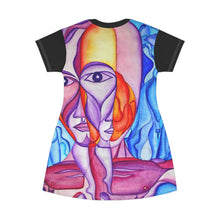 Load image into Gallery viewer, T-Shirt Dress (AOP)