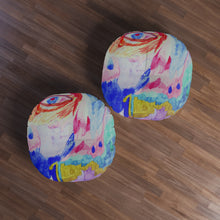 Load image into Gallery viewer, Tufted Floor Pillow, Round