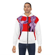 Load image into Gallery viewer, Unisex Zip Hoodie (AOP)
