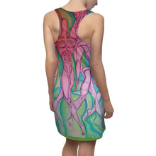 Load image into Gallery viewer, Women's Cut &amp; Sew Racerback Dress (AOP)