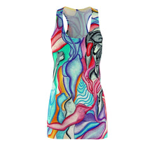 Load image into Gallery viewer, Women's Cut &amp; Sew Racerback Dress (AOP)