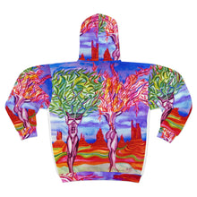 Load image into Gallery viewer, Unisex Zip Hoodie (AOP)