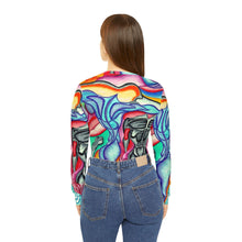 Load image into Gallery viewer, Women's Long Sleeve V-neck Shirt (AOP)
