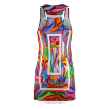 Load image into Gallery viewer, Women's Cut &amp; Sew Racerback Dress (AOP)