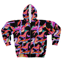 Load image into Gallery viewer, Unisex Zip Hoodie (AOP)