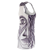 Load image into Gallery viewer, Women's Cut &amp; Sew Racerback Dress (AOP)