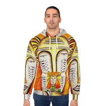Load image into Gallery viewer, Vibrant African Art Unisex Pullover Hoodie