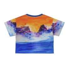 Load image into Gallery viewer, Crop Tee (AOP)