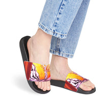 Load image into Gallery viewer, Women's PU Slide Sandals