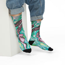 Load image into Gallery viewer, Sublimation Crew Socks