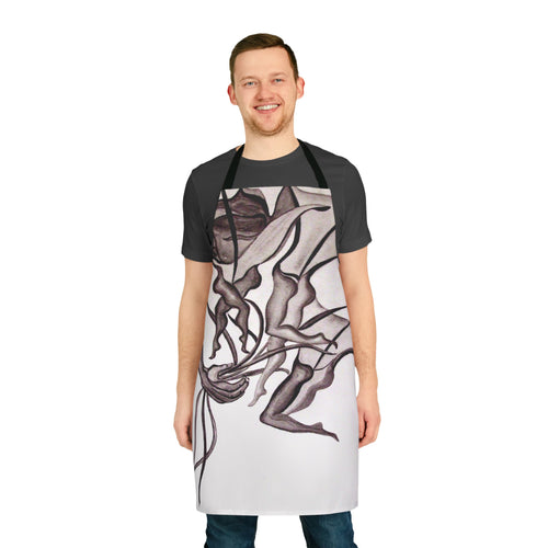 Apron, 5-Color Straps (AOP)
