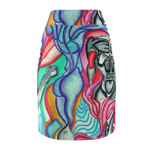 Load image into Gallery viewer, Women's Pencil Skirt (AOP)