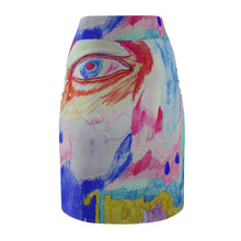 Load image into Gallery viewer, Women's Pencil Skirt (AOP)