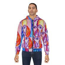 Load image into Gallery viewer, Unisex Zip Hoodie (AOP)