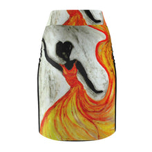 Load image into Gallery viewer, Women's Pencil Skirt (AOP)