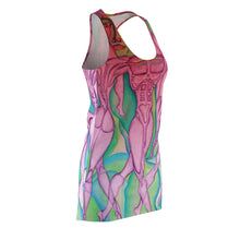 Load image into Gallery viewer, Women's Cut &amp; Sew Racerback Dress (AOP)